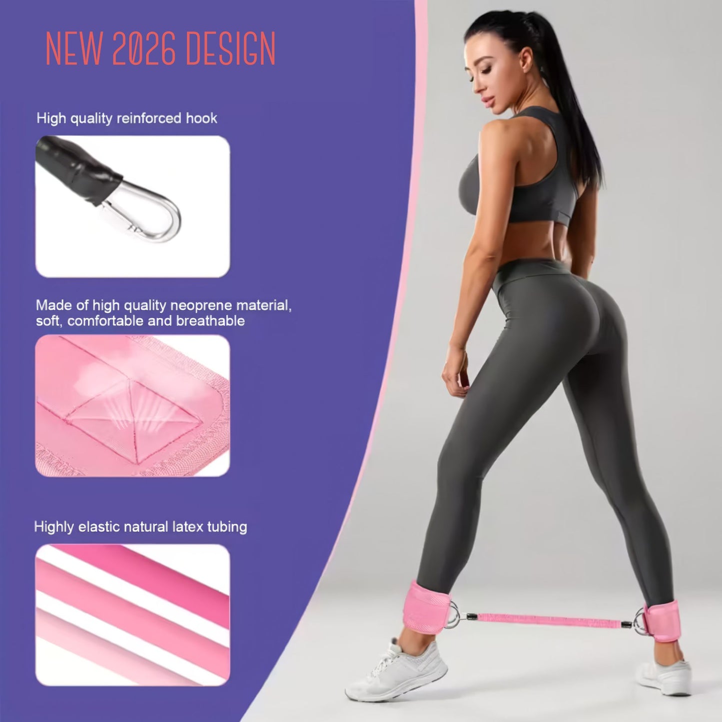 Booty Toning Exercise Band
